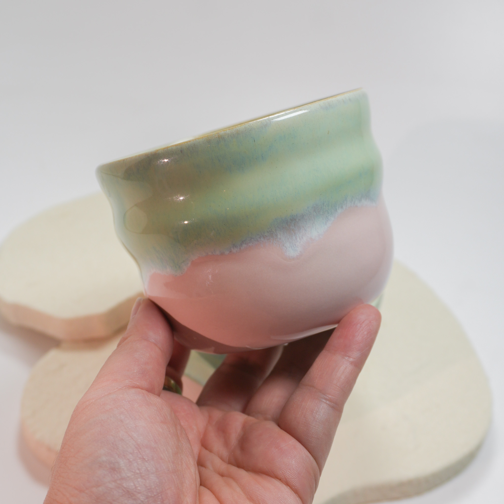 Cup - Strawberry Matcha (gerippt) – Bild 3