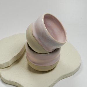 Wavy Cup – Pink Drip