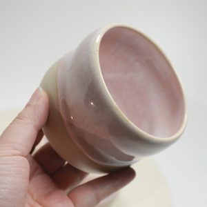 Wavy Cup – Pink Drip