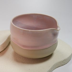 Matcha Bowl – Pink Drip