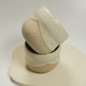 Becher – Speckled White