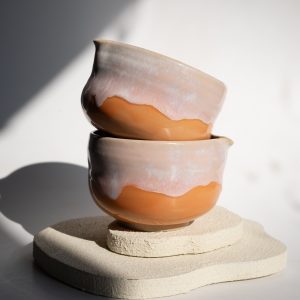 Matcha Bowl – Orange Sunset
