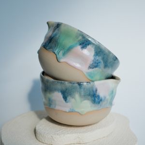 Matcha Bowl – Candy Drip gerippt